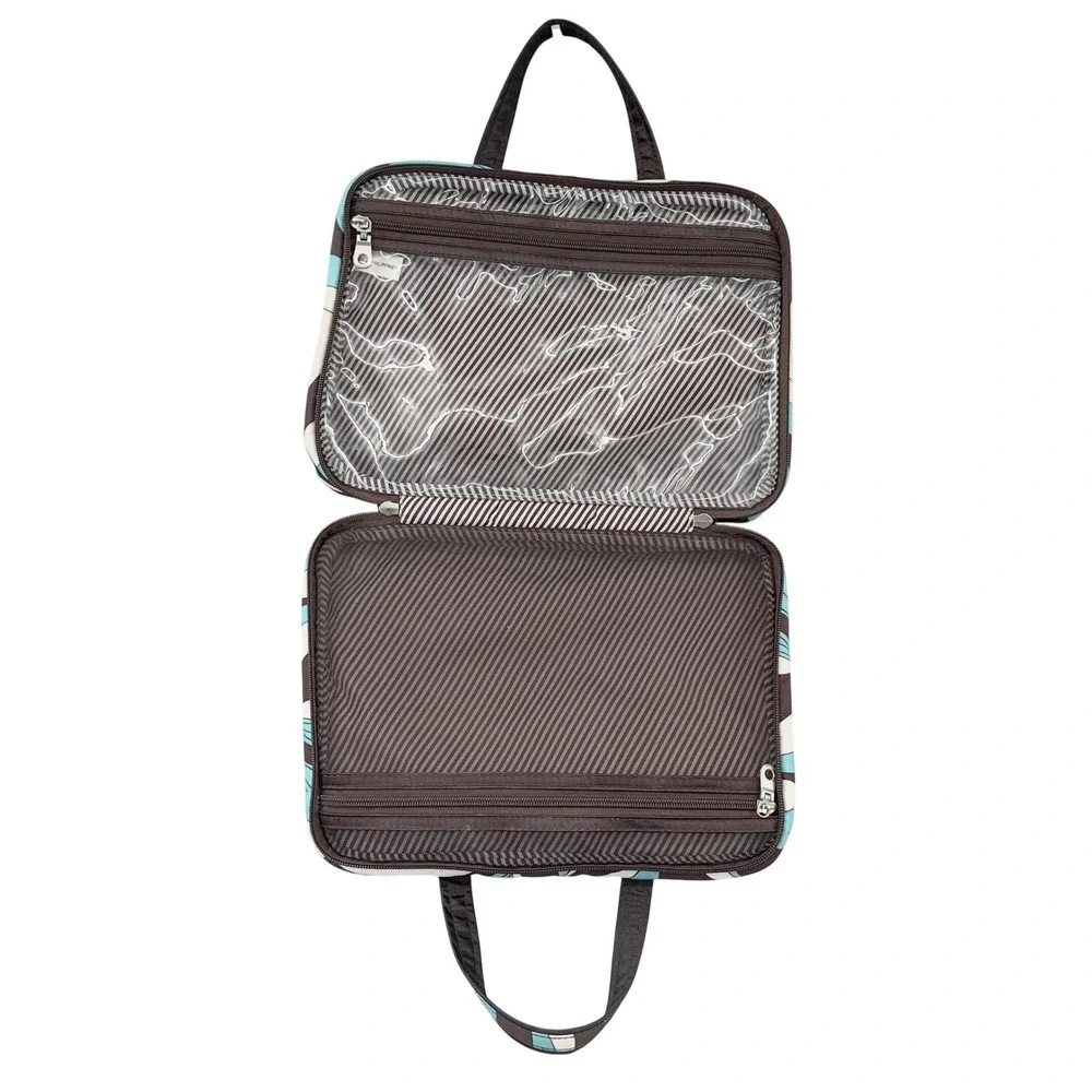 TRINA & CO Floral Cosmetic Travel Bag Organizer Pouch Trina Turk‎